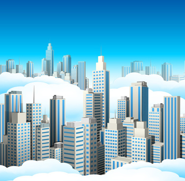 377x368 Skyscraper Clipart Free Vector Download (3,229 Free Vector) For