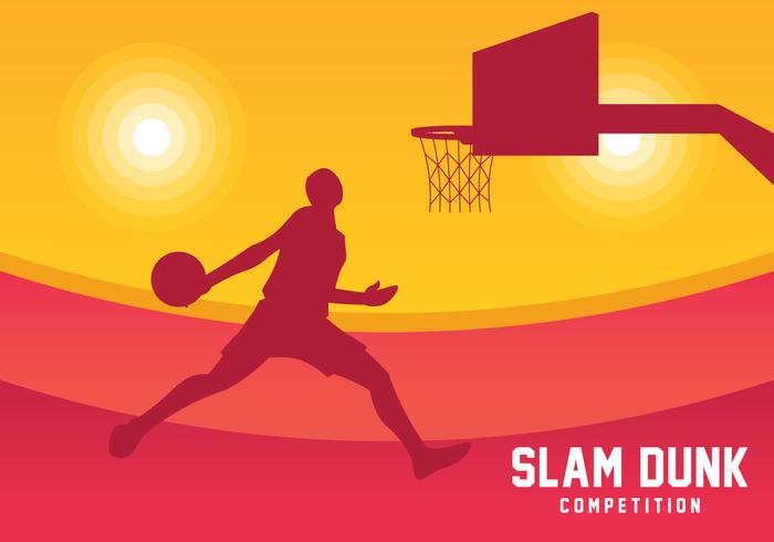 700x490 Slam Dunk Silhouette Background
