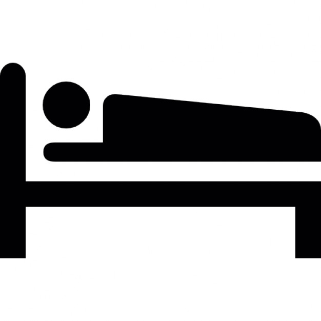 626x626 Person Sleeping On A Bed Icons Free Download