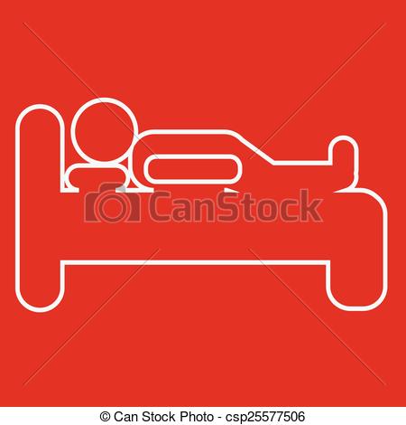450x470 Sleep Icon , Bed Icon, Hotel Icon Vector Clipart