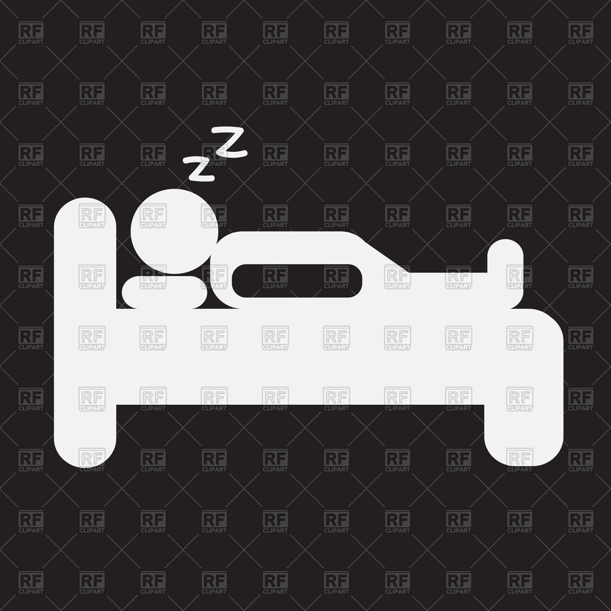 1200x1200 Sleep Icon Vector Image Vector Artwork Of Icons And Emblems