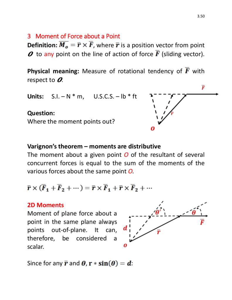 791x1024 3 Moment Of Force About A Point