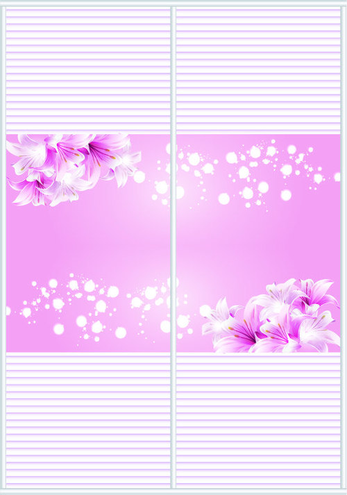500x713 Sliding Door Pattern Decoration Material Vector 04 Free Download