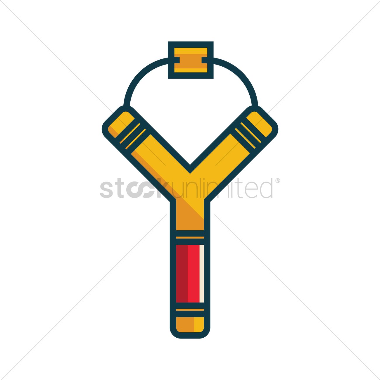1300x1300 Free Slingshot Vector Image