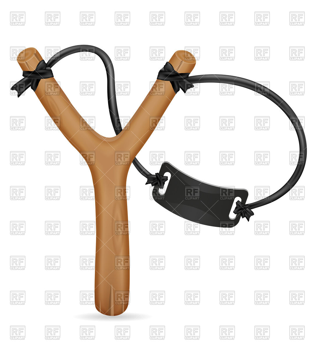 1086x1200 Wooden Slingshot Vector Image Vector Artwork Of Objects