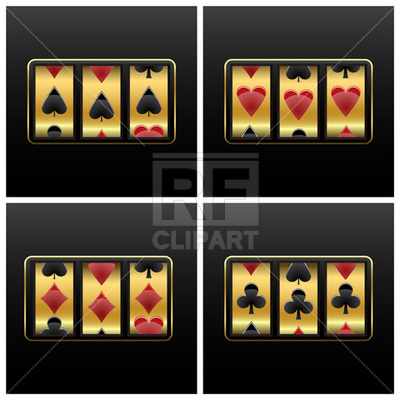 400x400 Playing Cards Slot Machine Vector Image Vector Artwork Of Sport