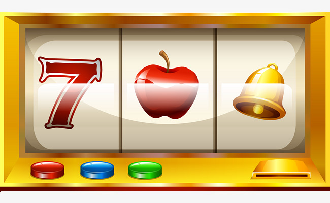 650x400 Vector Hand Painted Slot Machine, Vector, Hand Painted, Slot