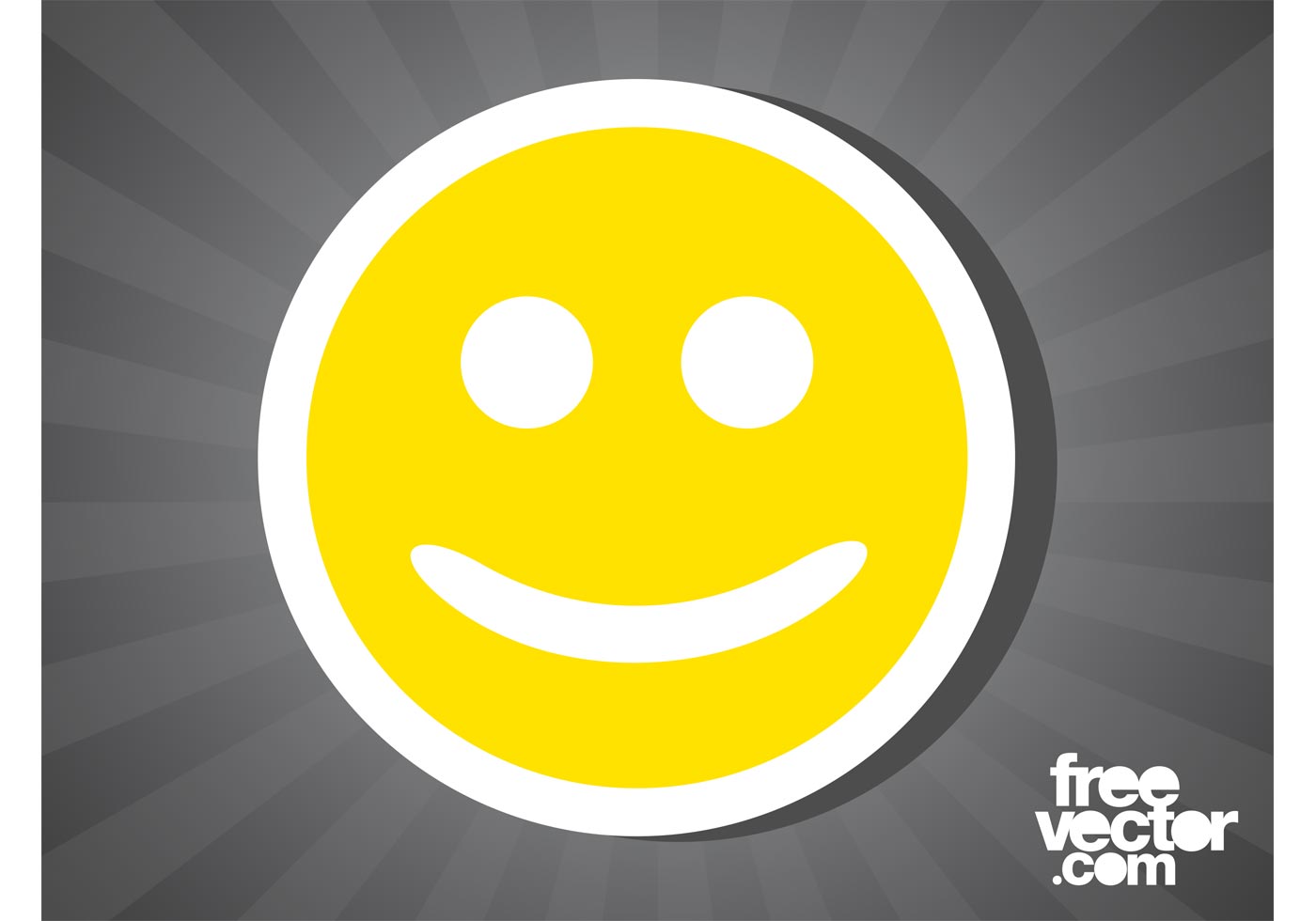 1400x980 Free Vector Smiley Face