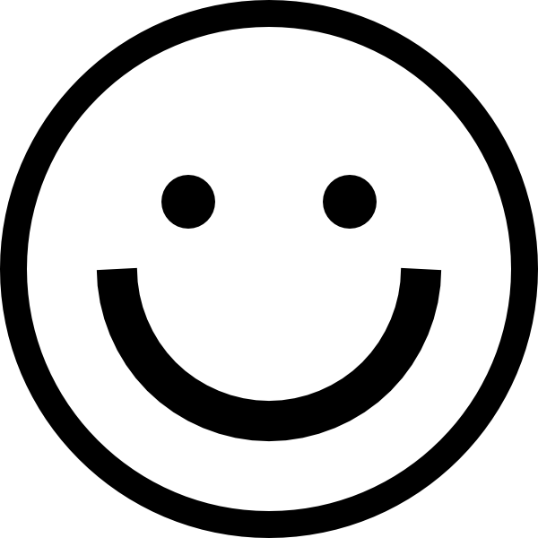600x600 Smiley Face Clip Art