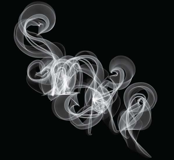 599x552 How To Create Smoky Brushes And Type In Illustrator Cs4