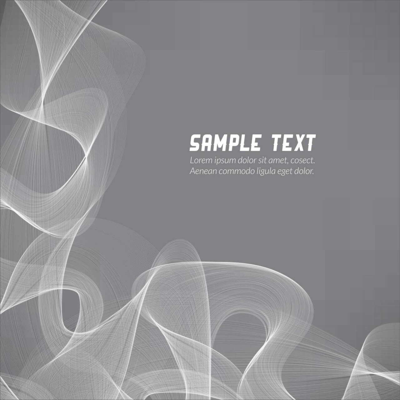 1280x1280 Free Vector Smoke Vector Illustration