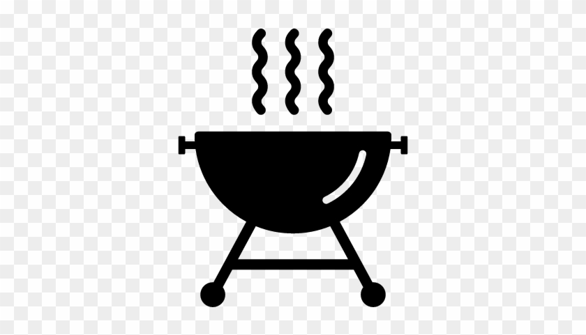 840x481 Barbecue With Smoke Vector