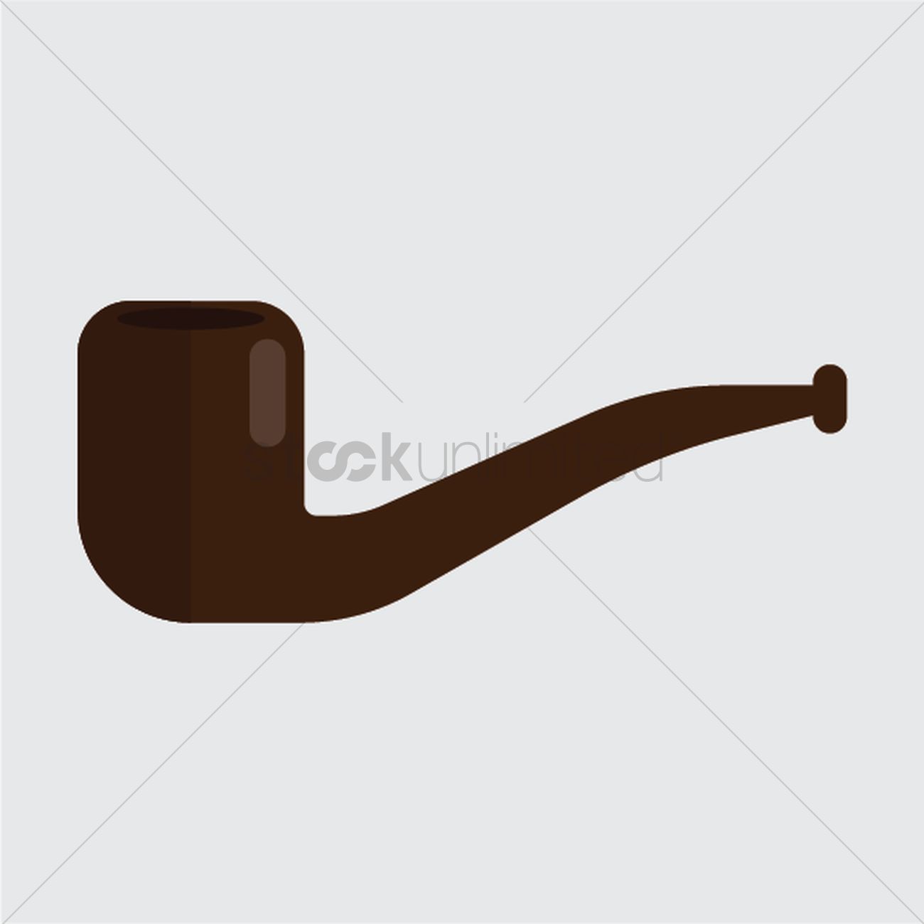1300x1300 Smoking Pipe Vector Image