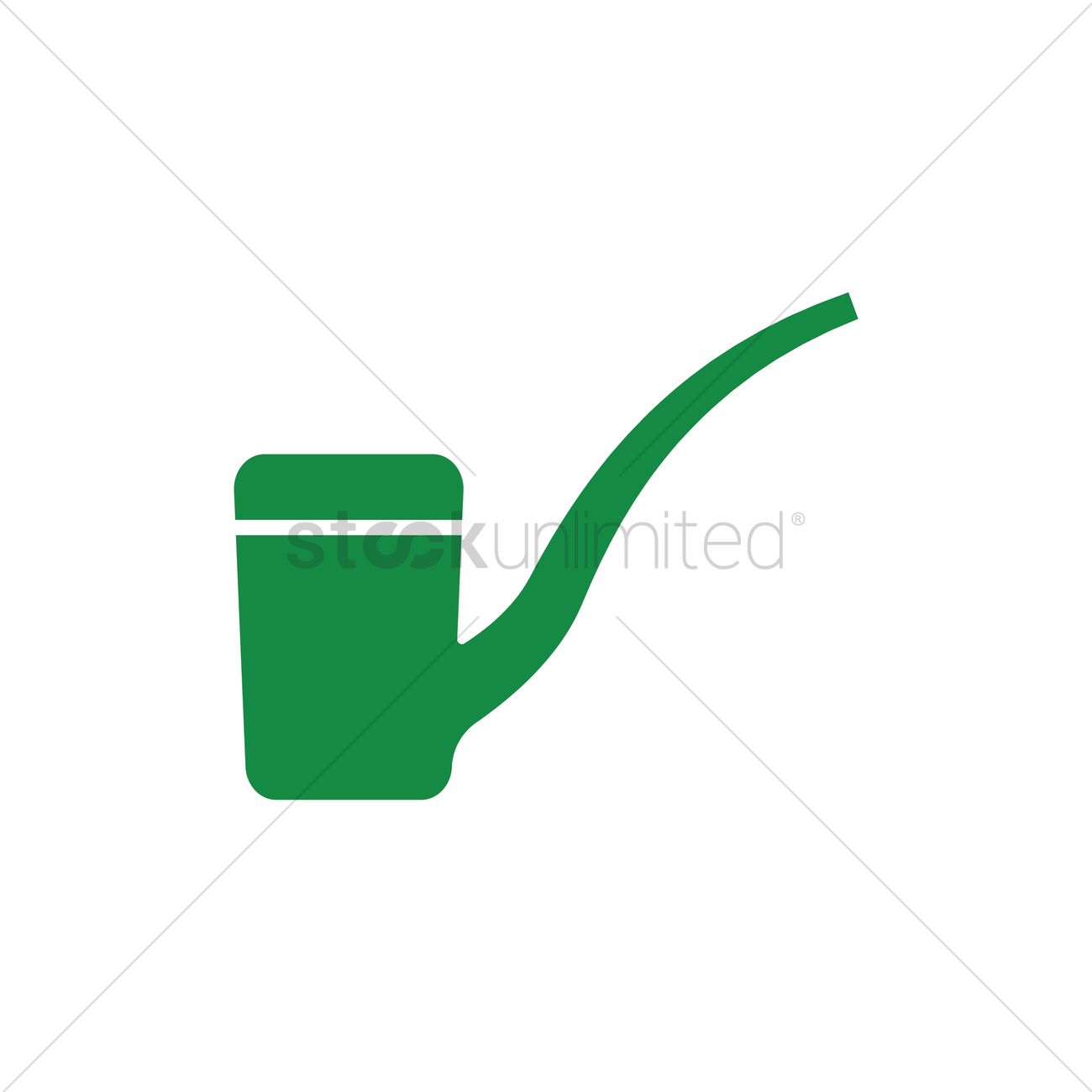 1300x1300 Smoking Pipe Vector Image