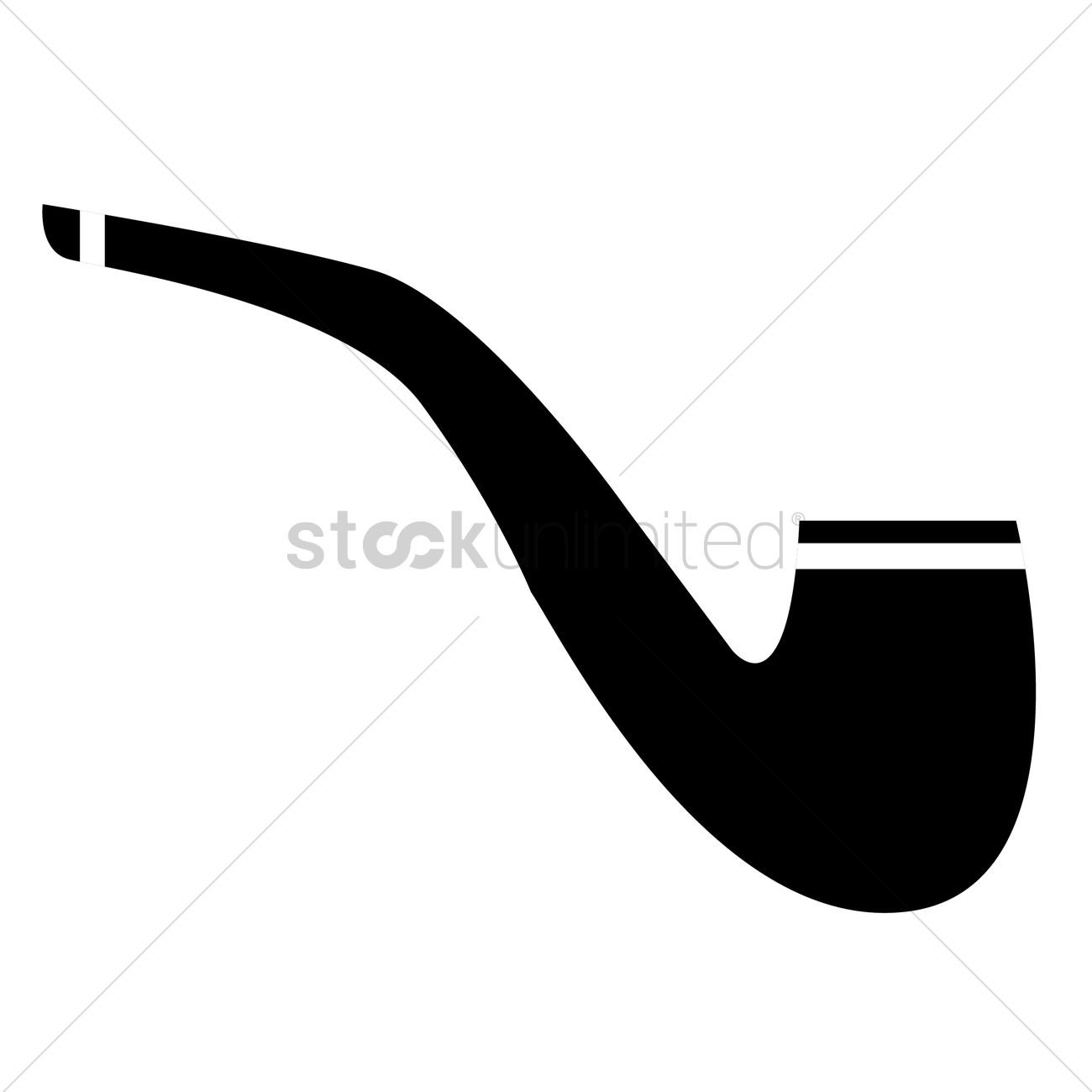 1300x1300 Smoking Pipe Vector Image