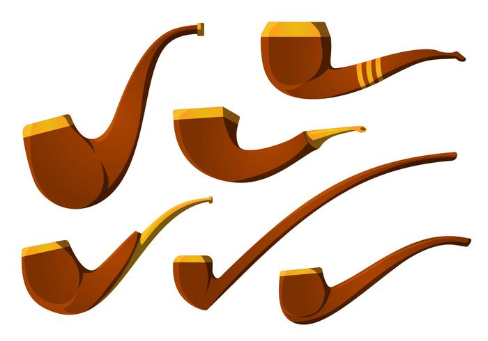 700x490 The Vintage Tobacco Pipe Vector Pack