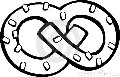 400x258 Pretzel Salty Snack Vector ... Clipart Panda