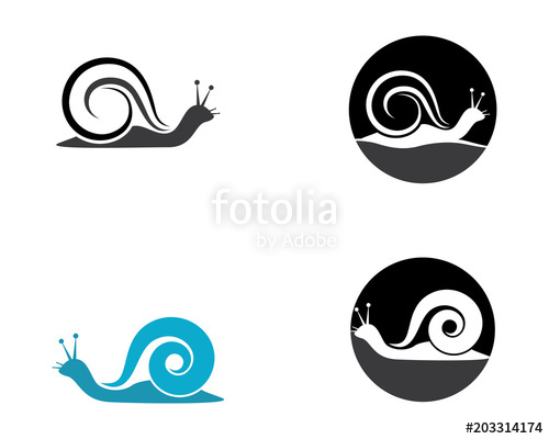 500x400 Snail Vector Icon Stock Image And Royalty Free Vector Files On