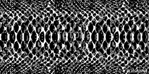 500x250 Snake Skin Pattern Texture Repeating Seamless Monochrome Black