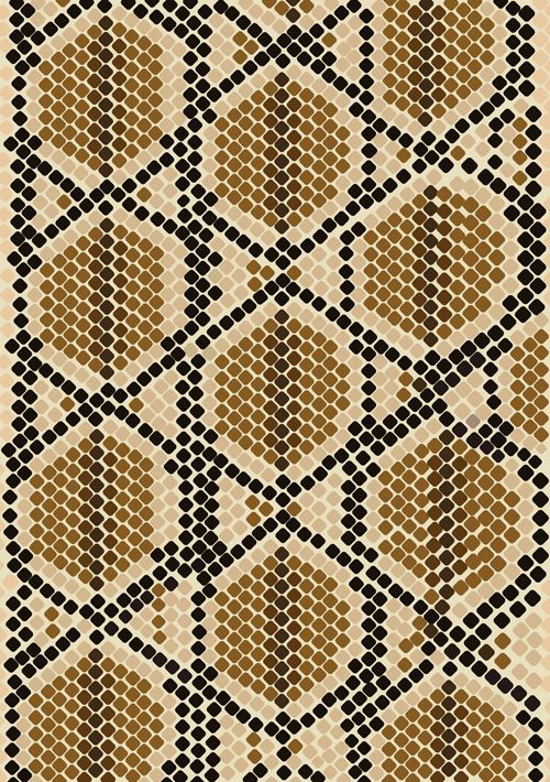 500x710 Vector Set Of Snake Skin Pattern Elements 03