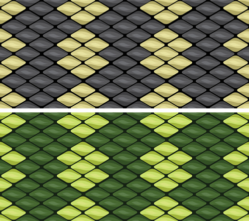 500x443 Vector Set Of Snake Skin Pattern Elements Free Vector In