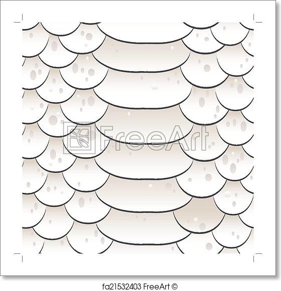 561x581 Free Art Print Of Snake Skin Texture. Seamless Pattern White