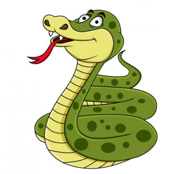 626x570 Green Snake With Tongue Out Download Free Animal Vectors