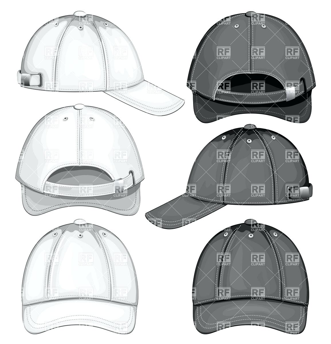 1155x1200 Template Cap Template Blank Of Baseball Front Back And Side View