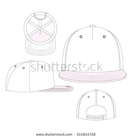 450x470 Cap Vector Template Snapback Hat Design Wearesoul.co