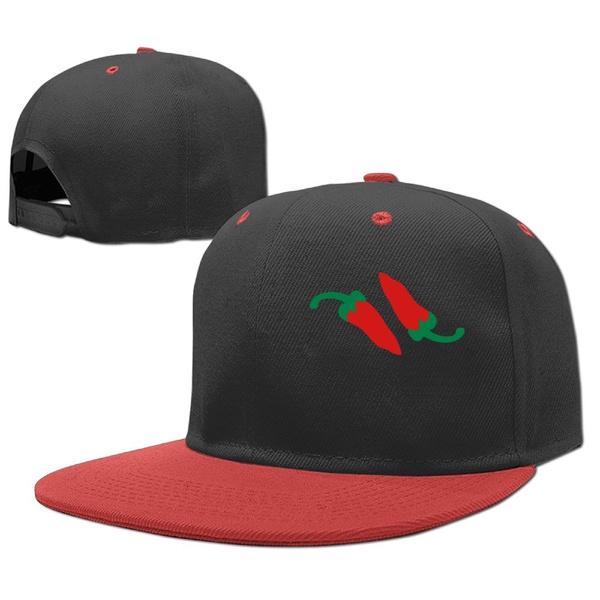600x600 Personalize Snapback Hip Hop Hat Trucker Baseball Cap Kids Red Hot