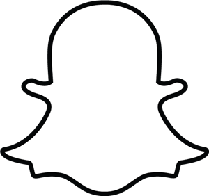 300x282 Snapchat Ghost Logo Vector (.eps) Free Download