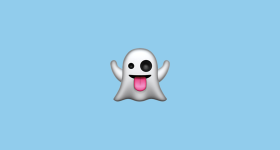 560x300 Ghost Emoji