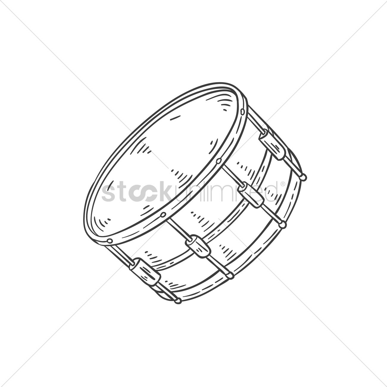 1300x1300 Snare Drum Vector Image