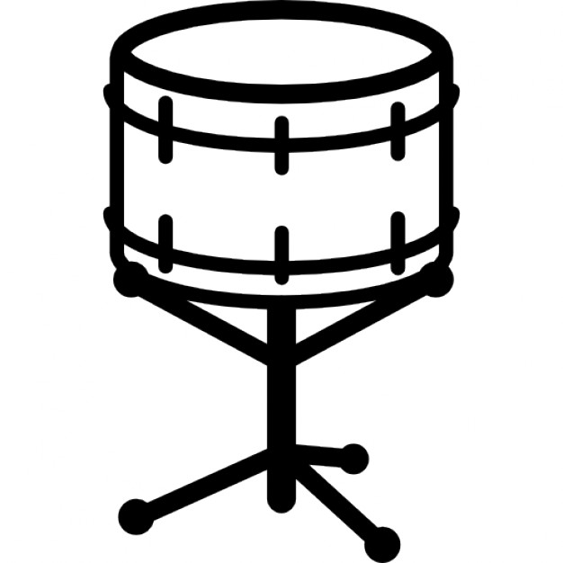626x626 Snare Drum Outline Icons Free Download