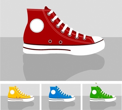407x368 Sneaker Vector Free Vector Download (41 Free Vector) For