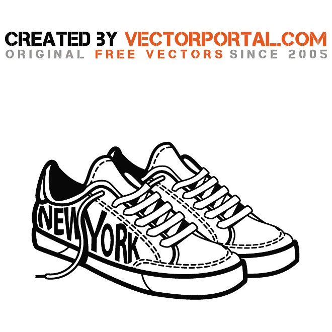 660x660 Sneakers Stock Graphics Free Vector 123freevectors