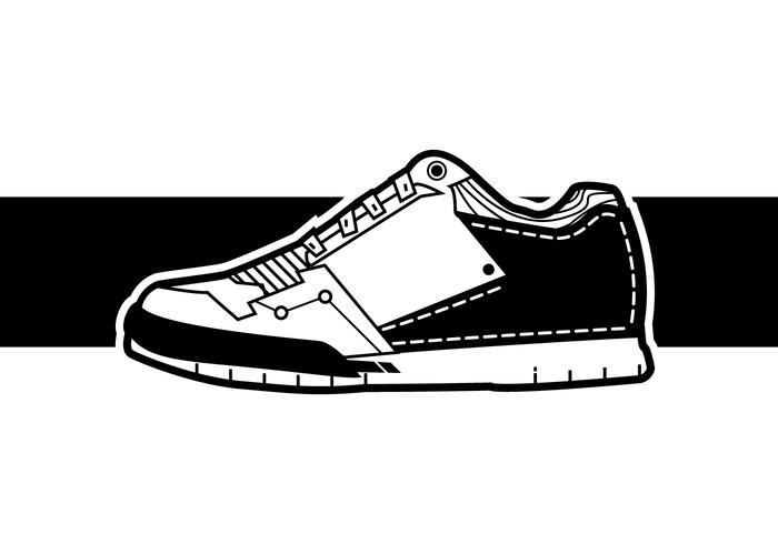 700x490 Cool Men Sneakers Vector