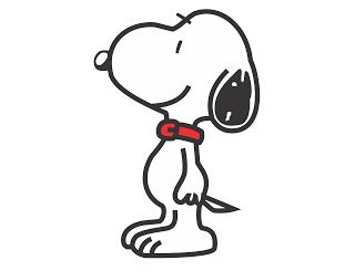 320x245 Vetor Snoopy Vector Free Silhouette