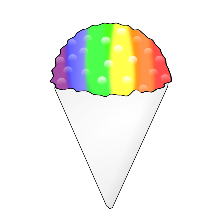 750x750 Snow Cone Clipart