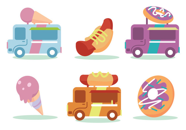 632x443 Snow Cone Cup Vector Set Free Vector Download 333409 Cannypic