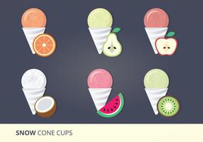 286x200 Snow Cone Free Vector Art