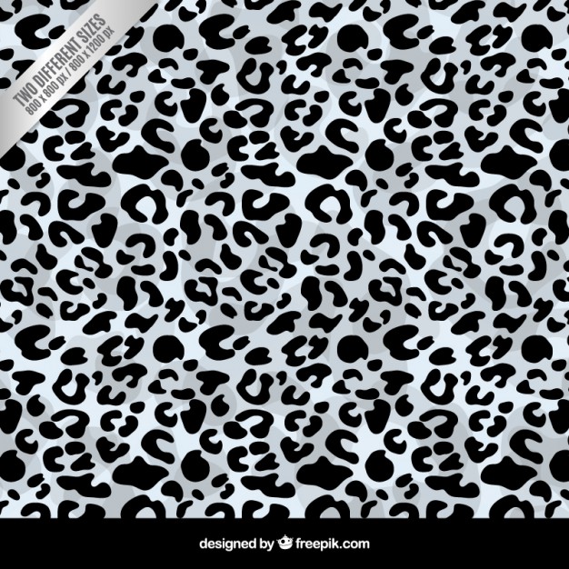 626x626 Snow Leopard Print Background Vector Premium Download