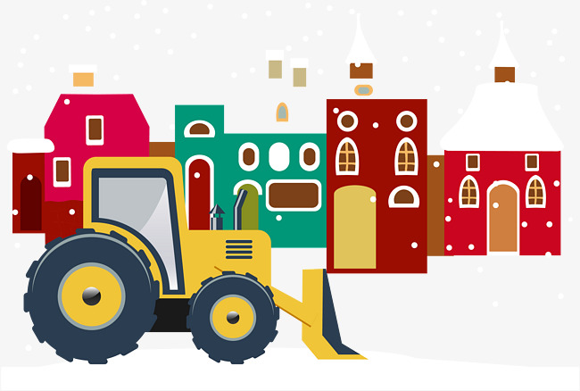 650x438 Vector A Snowplow, Snowplow, Snow, Cold Winter Png And Vector For