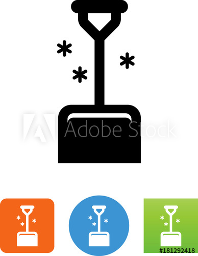 388x500 Snow Shovel Icon
