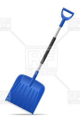 267x400 Snow Shovel Vector Image Vector Artwork Of Objects Konturvid