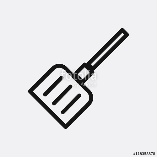 500x500 Snow Shovel Icon Illustration Stock Image And Royalty Free Vector