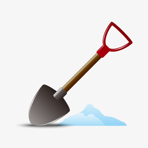 500x500 Vector Snow Shovel, Snow Vector, Vector Material Png And Vector
