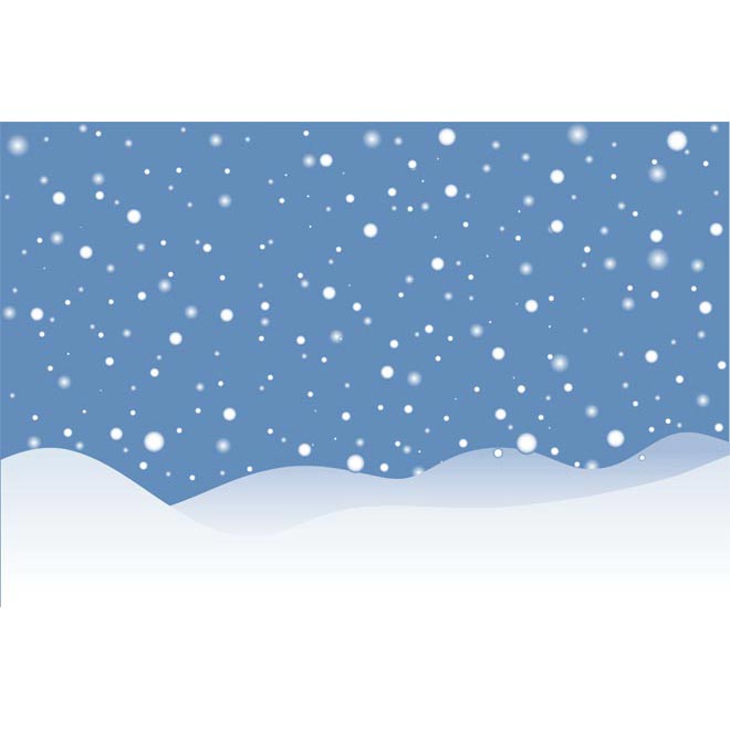 660x660 Beautiful Snow Landscape Background Vector By Cgvector