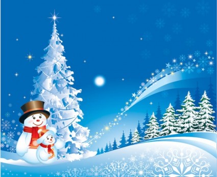 425x348 Christmas Snowman Snow Vector Vector Christmas Free Vector Free