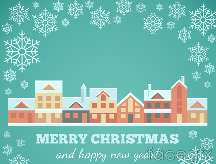 752x574 Christmas Town Snow Vector Over Millions Vectors, Stock Photos